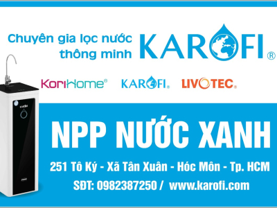 Lưu ngay địa chỉ đại lý phân phôi máy lọc nước Karofi chính hãng tại TP.HCM