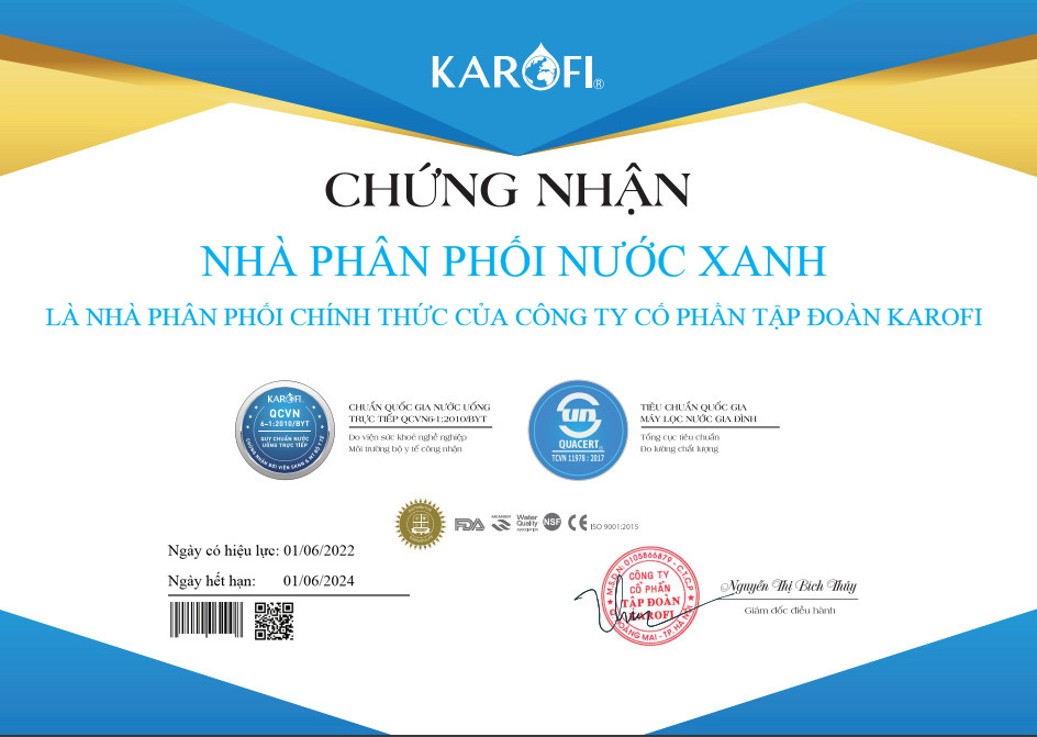 Karofi Nước Xanh trên Facebook